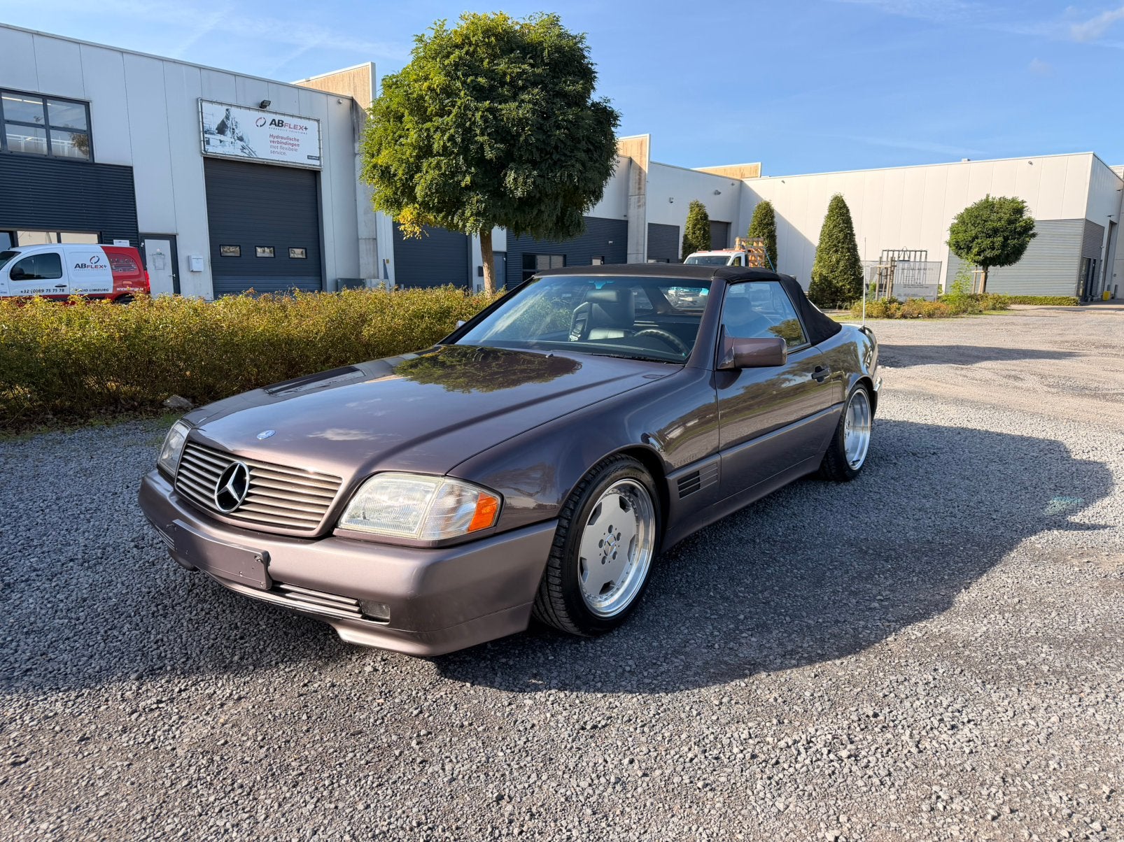 Mercedes-Benz SL300 - Oldtimer, Automaat, Zwart, Overige kleuren, Cabriolet