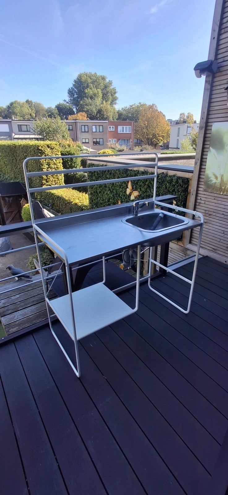 Kitchenette / spoeltafel, Acier ou Inox, Autres couleurs, Enlèvement, Utilisé