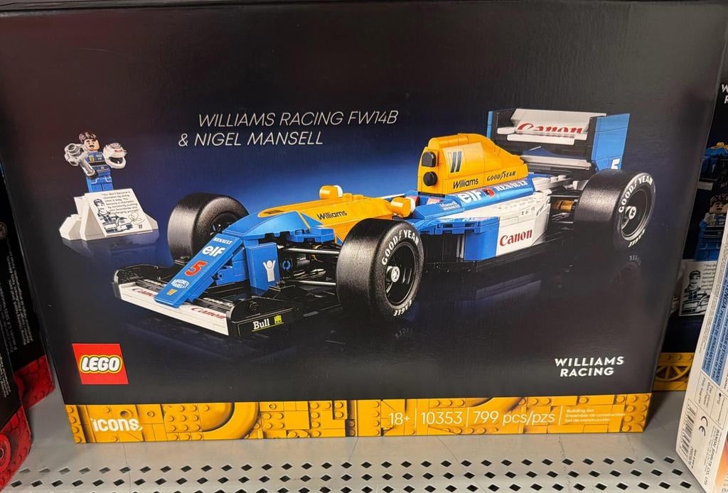Lego 10353 Williams Racing

60 euro (Nieuw)


Af te halen in, Ophalen, Lego
