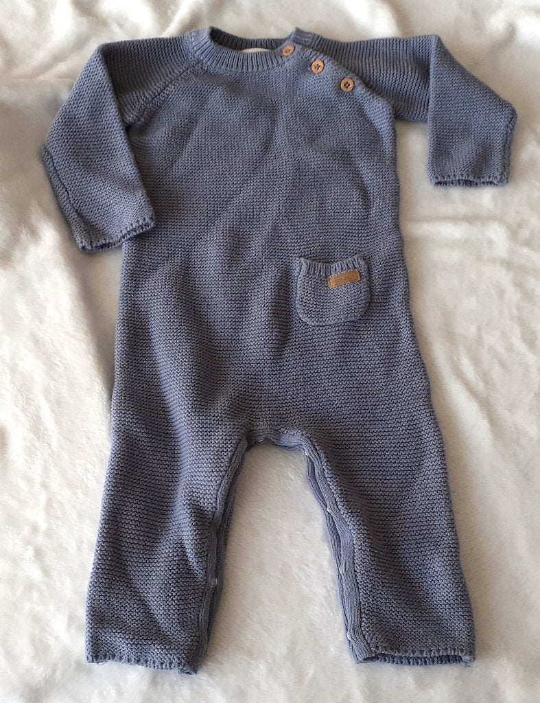 Baby blauw gebreid boxpakje Little Dutch 74, Enfants & Bébés, Vêtements de bébé | Taille 74, Enlèvement ou Envoi, Neuf, Garçon ou Fille