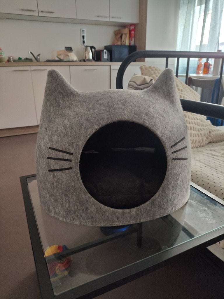 Kattenbed, grijs - Maisons du Monde, Ophalen, Zo goed als nieuw