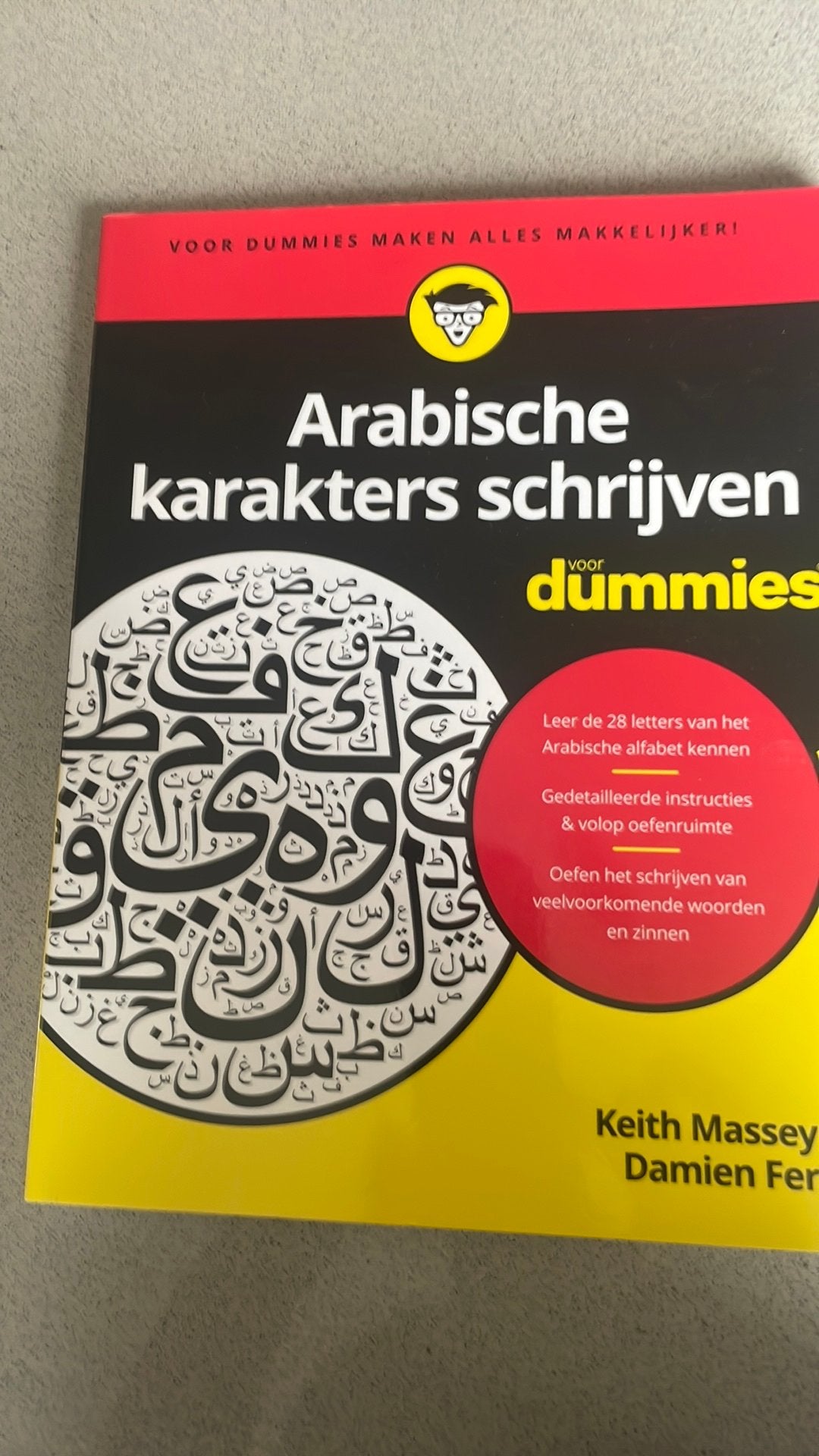 Keith Massey - Arabische karakters schrijven voor Dummies, Livres, Langue | Langues Autre, Enlèvement, Neuf, Keith Massey; Damien Ferré