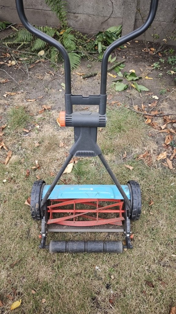 gardena 400, Jardin & Terrasse, Tondeuses à gazon, Enlèvement, Utilisé, Tondeuses à gazon manuelles