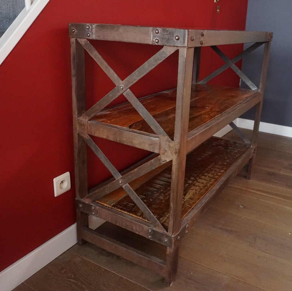 INDUSTRIEEL, Huis en Inrichting, Tafels | Sidetables, Ophalen
