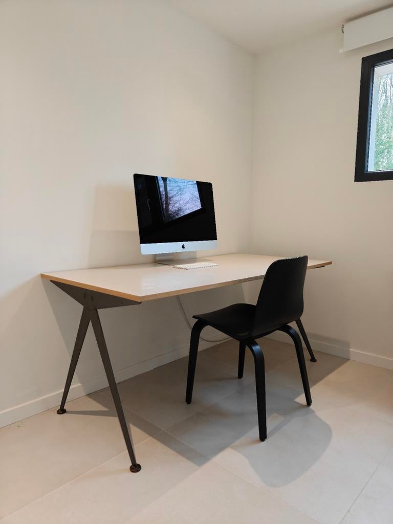 Vintage tafel, Huis en Inrichting, Vintage, Ophalen, Gebruikt, Metaal