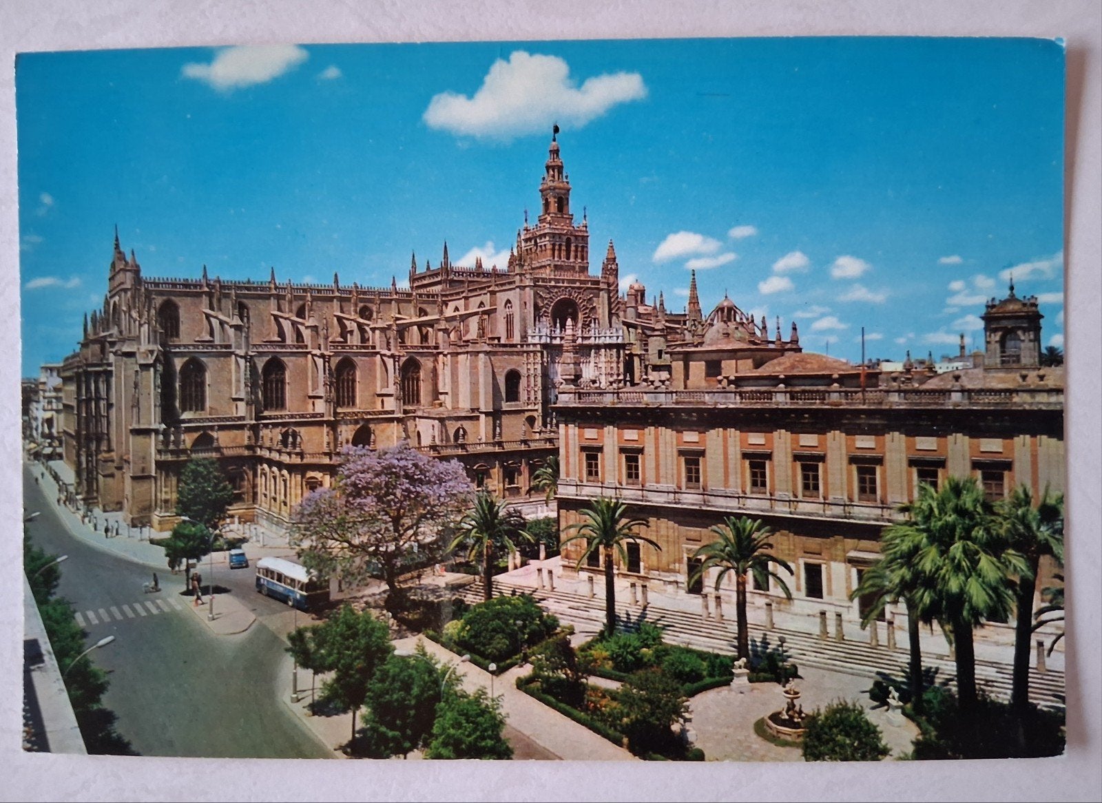 postkaart De Cathedraal van Sevilla (Spanje), Collections, Cartes postales | Étranger, Enlèvement ou Envoi, Espagne