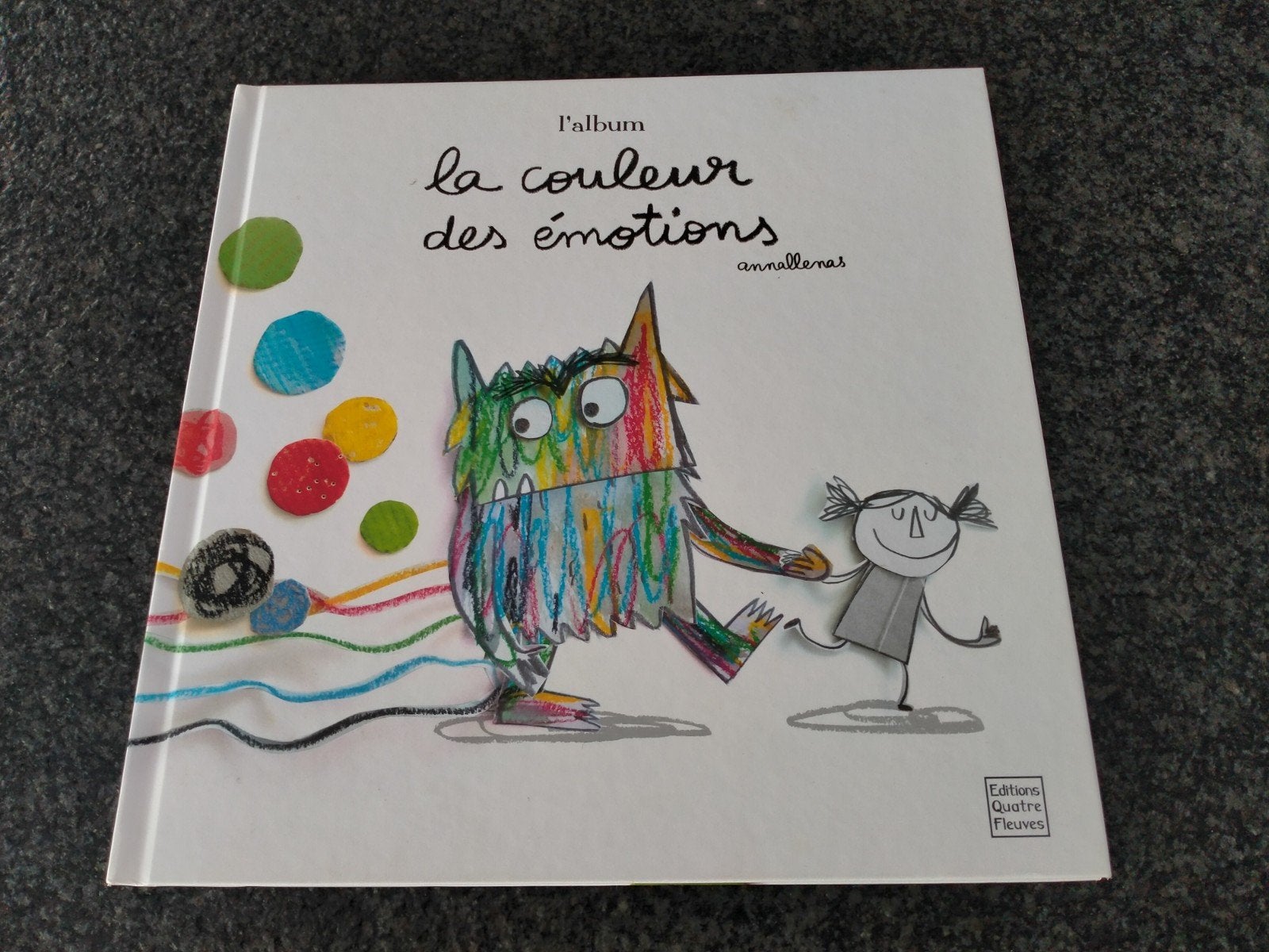 la couleur des émotions, Boeken, Ophalen, Jongen of Meisje, Anna Llenas, Nieuw