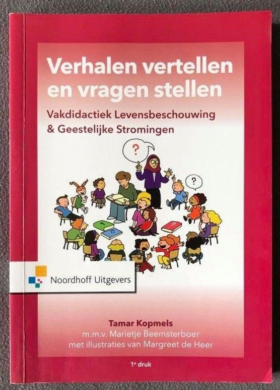 studieboek - verhalen vertellen en vragen stellen, Boeken, Studieboeken en Cursussen, Ophalen of Verzenden, Zo goed als nieuw