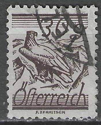 Oostenrijk 1925/1927 - Yvert 344 - Condor - 30 g.  (ST), Verzenden, Gestempeld