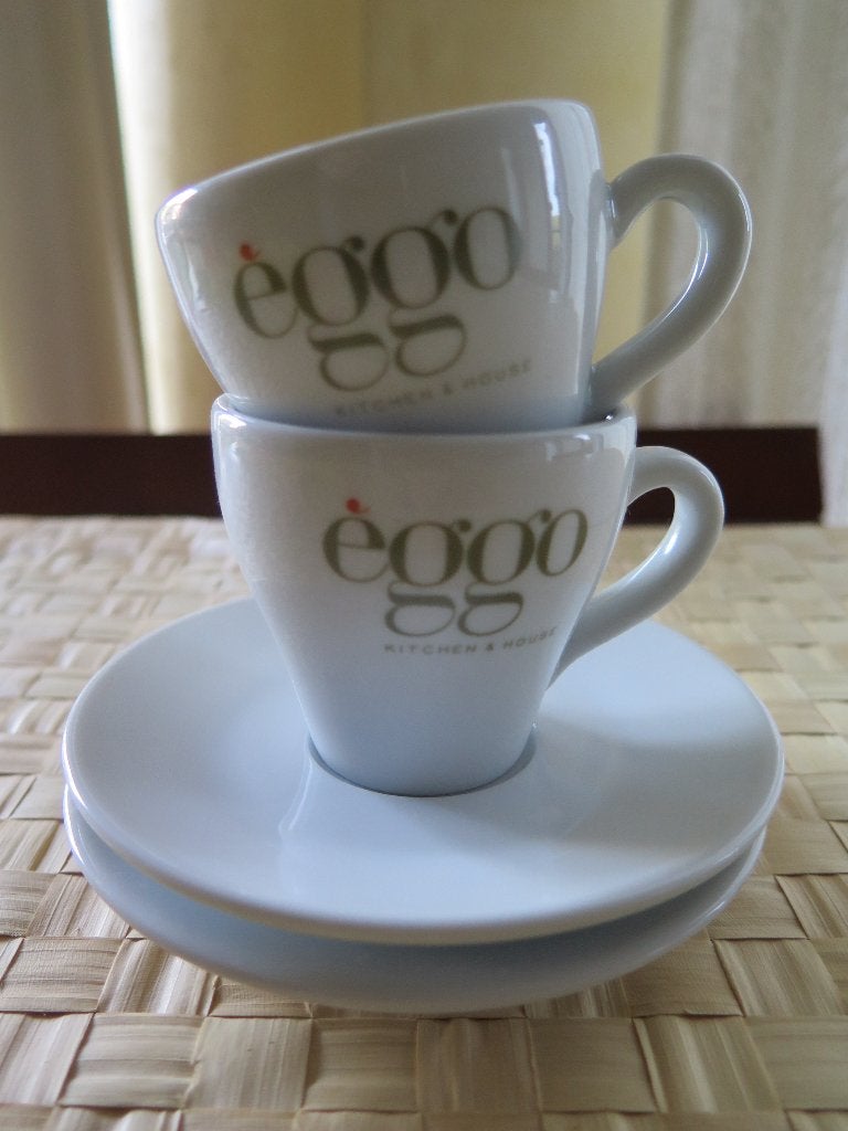 eggo tasses espresso, Neuf, Enlèvement ou Envoi, Céramique, Tasse(s) et/ou soucoupe(s)