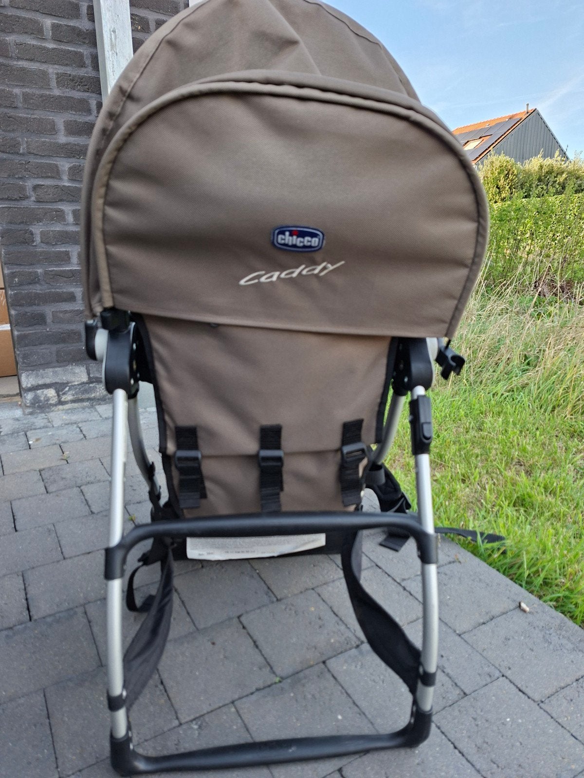 chicco wandelrugzak, Ophalen, Gebruikt, Overige merken, Zonnekap