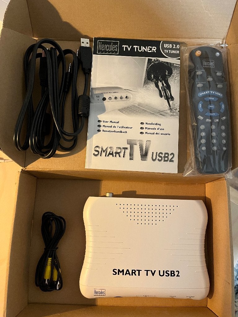 Hercules Smart TV USB2 – tuner et capture vidéo, Enlèvement ou Envoi, Comme neuf