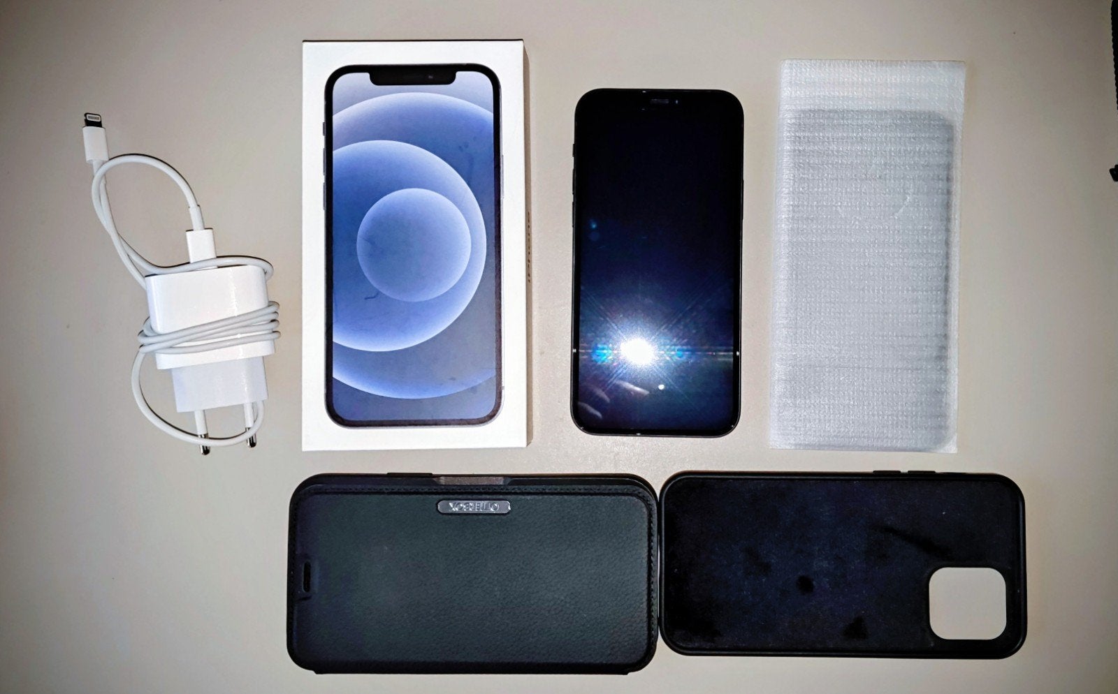 iPhone 12 in uitzonderlijke staat - 100% batterij, Ophalen, 128 GB, Zwart, Zo goed als nieuw