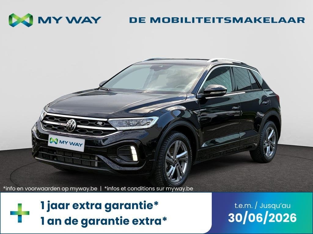 Volkswagen T-Roc T-Roc 1.5 TSI R-Line DSG, Automaat, Zwart, SUV of Terreinwagen, 138 g/km