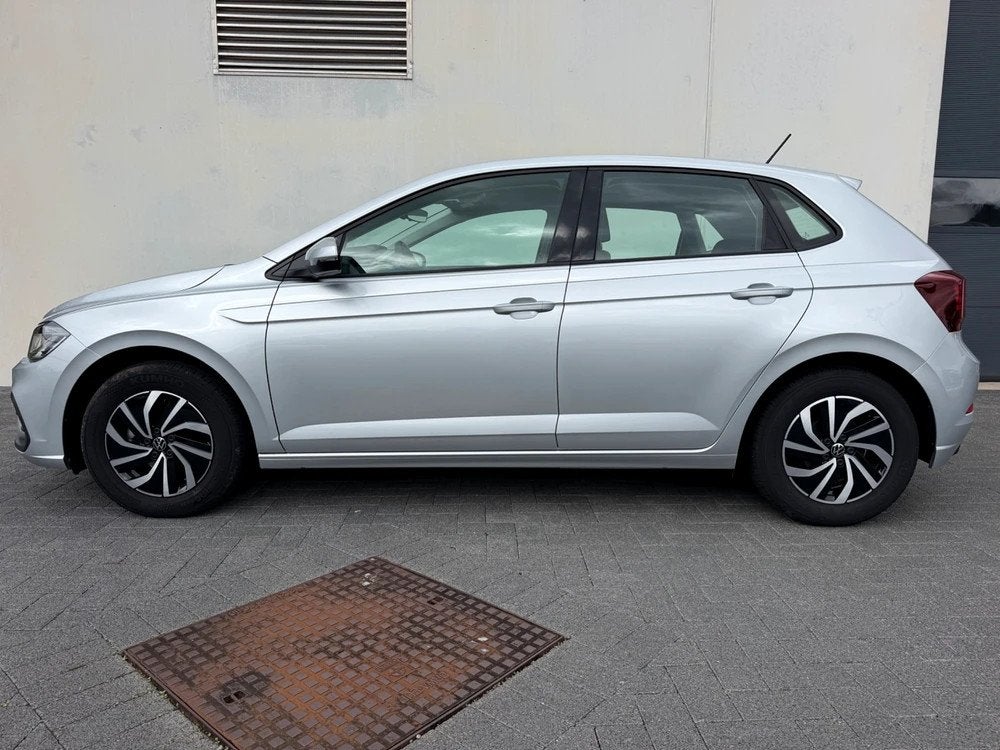 Volkswagen Polo 1.0 TSI 95PK ZILVER - CRUISE CONTROL - APP C, Achat, Euro 6, Entreprise, Noir