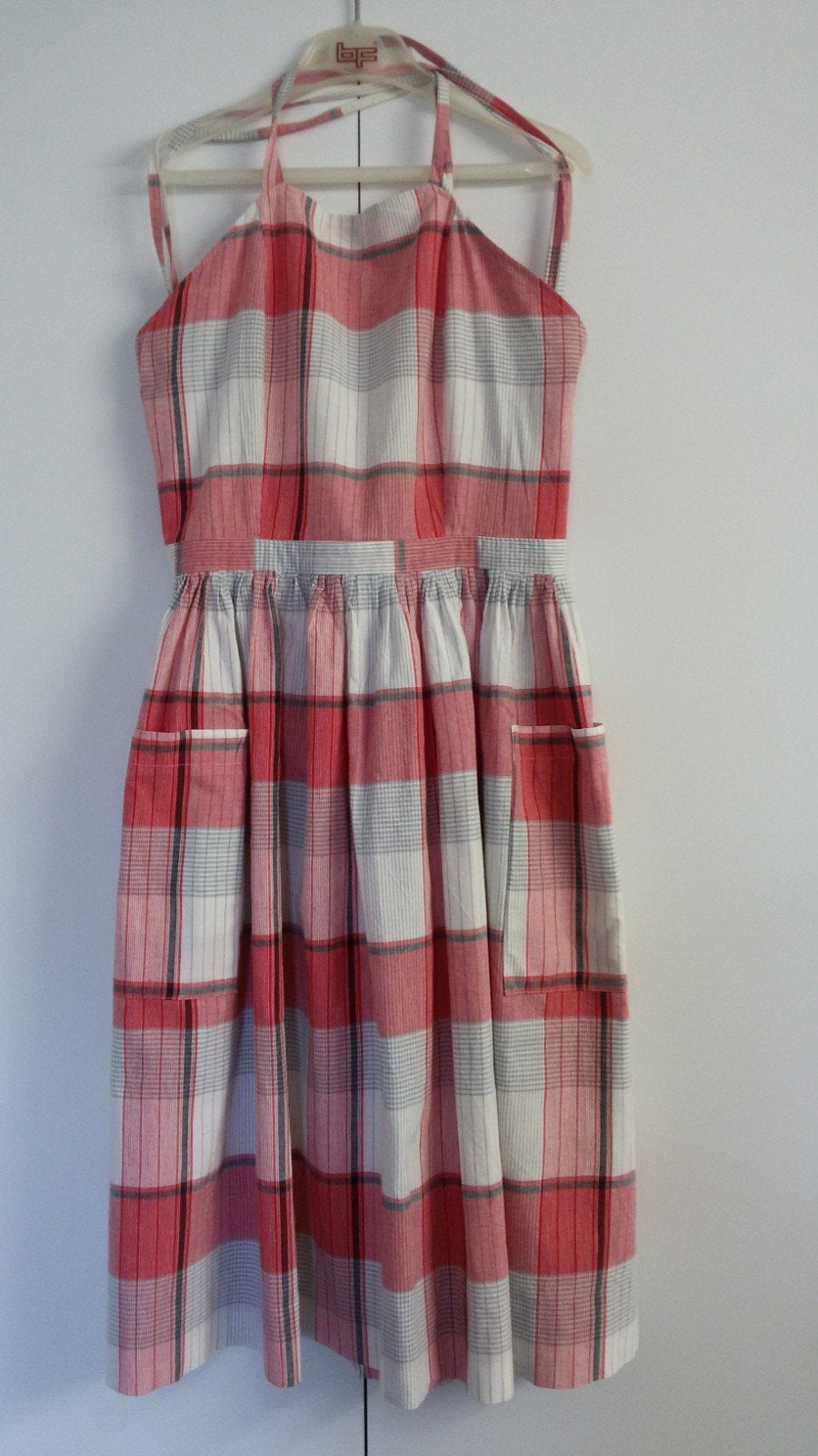 Jaren 80 zomerjurk "P. Daniël." Open rug., Kleding | Dames, Maat 38/40 (M), Ophalen of Verzenden, Zo goed als nieuw, Pascal Daniel