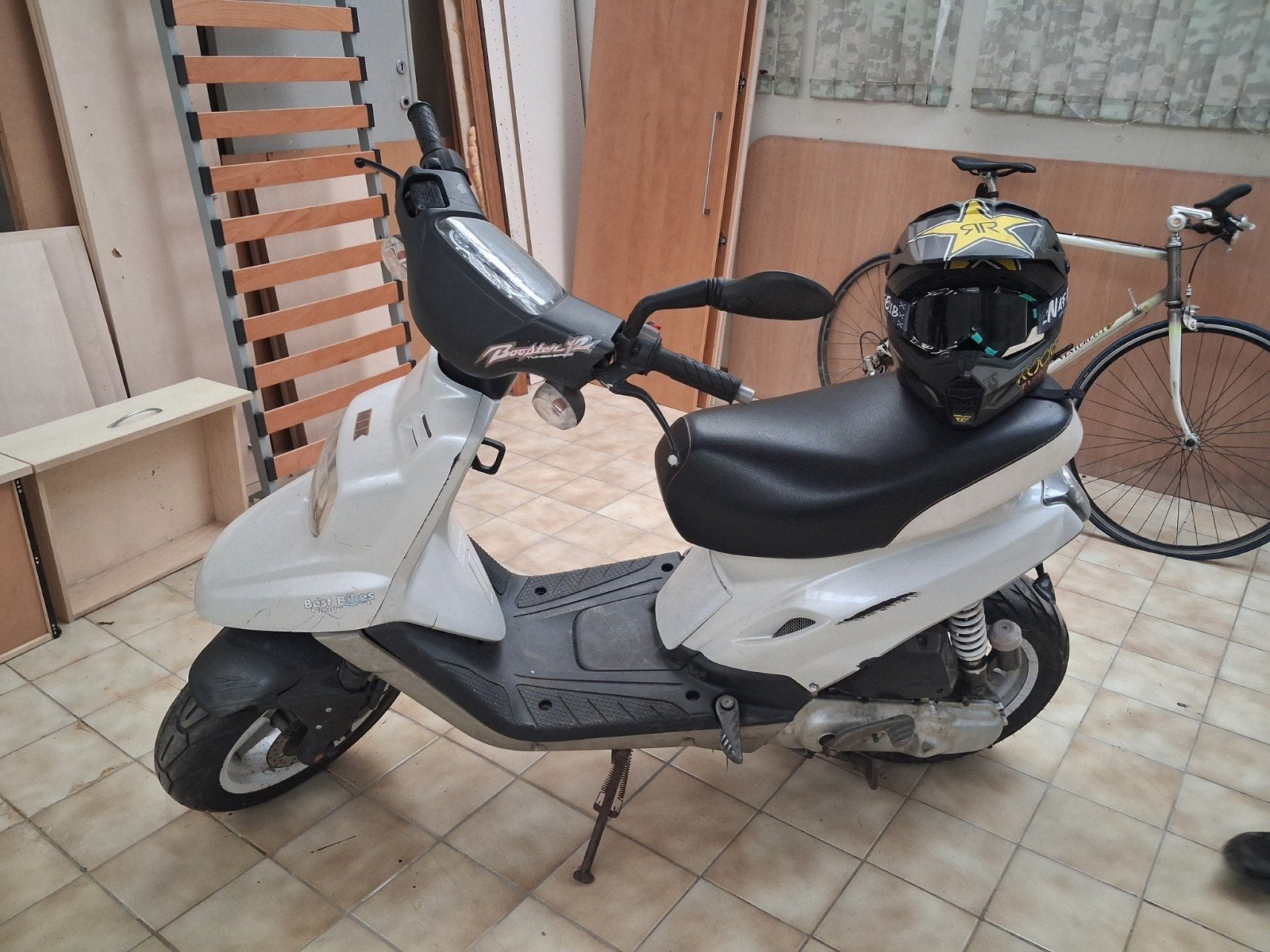 mbk booster nitro spirit 2012 A klasse, Fietsen en Brommers, Ophalen, Gebruikt, Klasse A (25 km/u), 50 cc