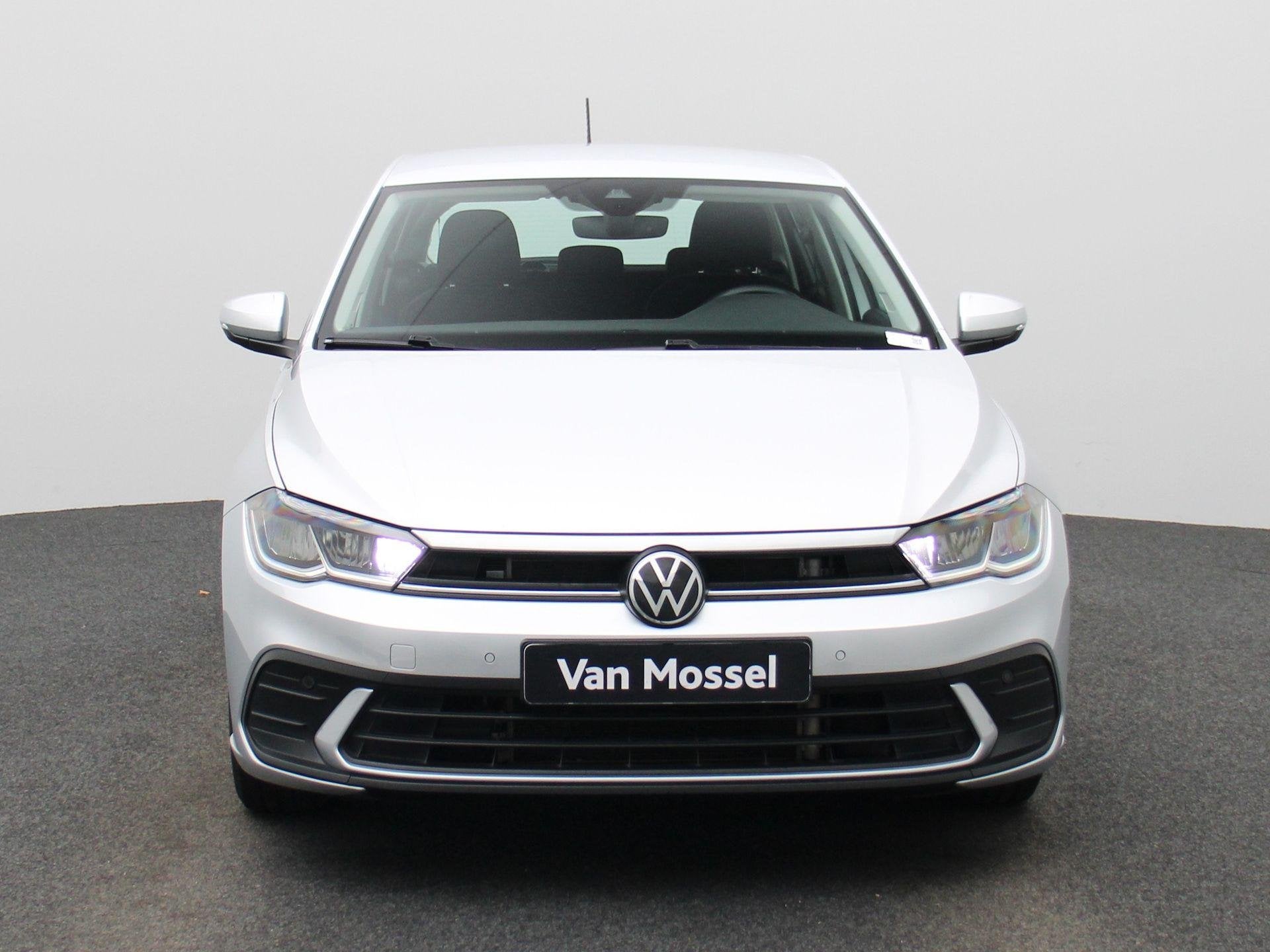 Volkswagen Polo 1.0 TSI Life Business DSG, Auto's, Stof, Zwart, https://public.car-pass.be/vhr/b71f7f1b-720b-4ed7-a618-8e482d87e4aa