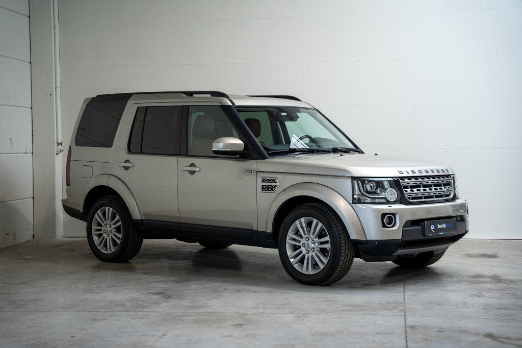 Land Rover Discovery 3.0 SDV6 -7 sièges en cuir marron -Pano, Autos, Land Rover, Cuir, Achat, Euro 6, Entreprise