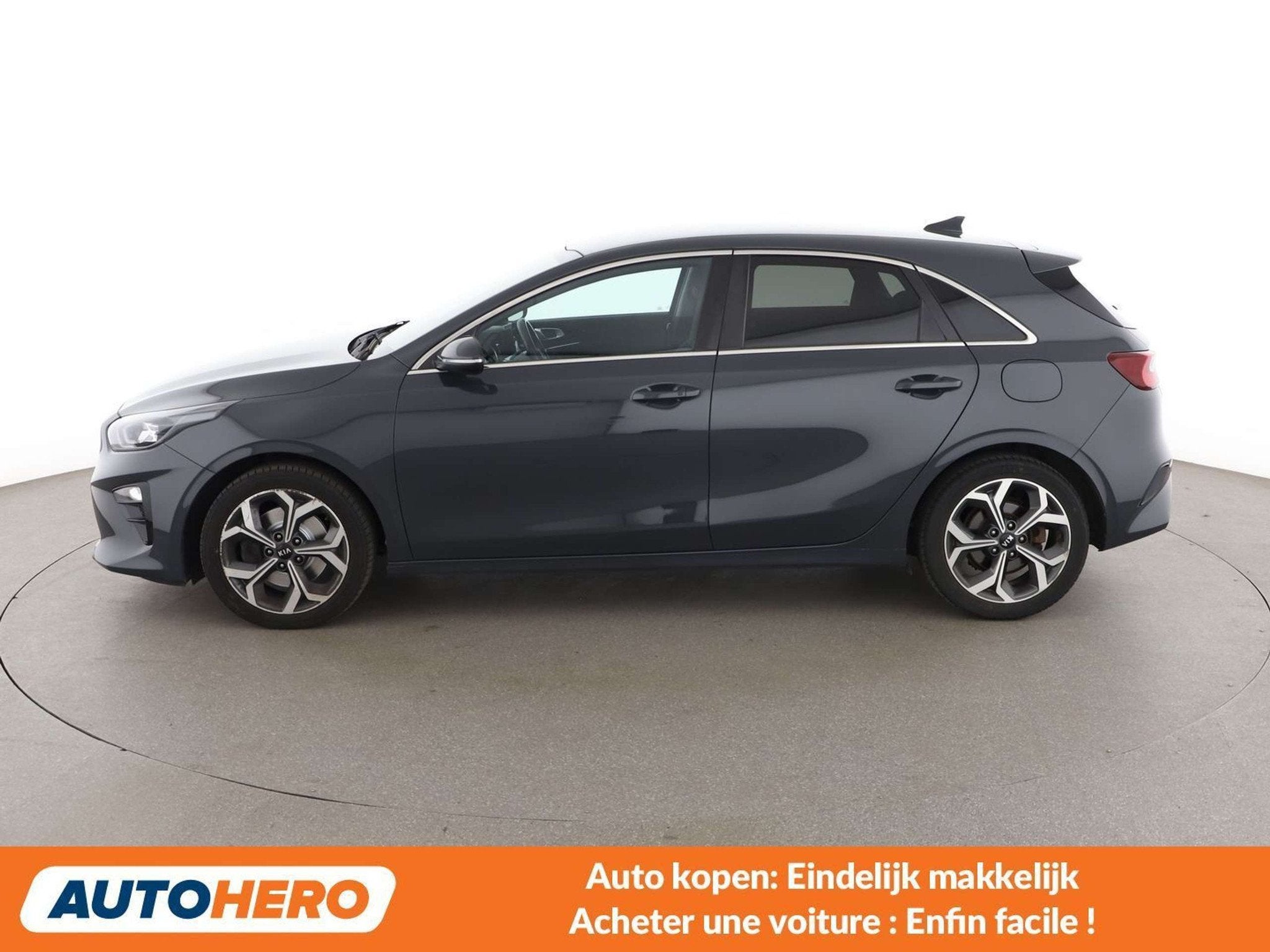 Kia Ceed / cee'd 1.0 TGDI Active (bj 2019), Voorwielaandrijving, 1334 kg, Gebruikt, Zilver of Grijs