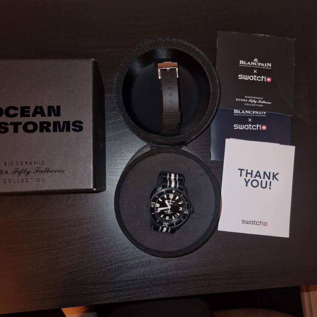 Swatch Blancpain, Enlèvement