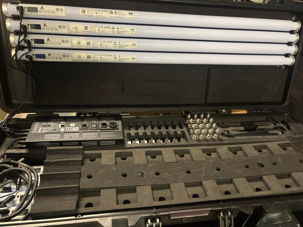 Set Astera Titan Tubes + Astera box, Muziek en Instrumenten, Ophalen, Zo goed als nieuw