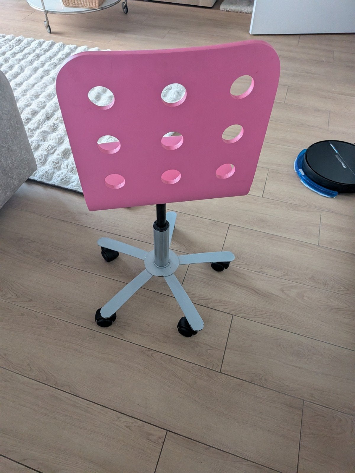 chaise bureau enfant, Enlèvement, Utilisé, Rose, Chaise de bureau