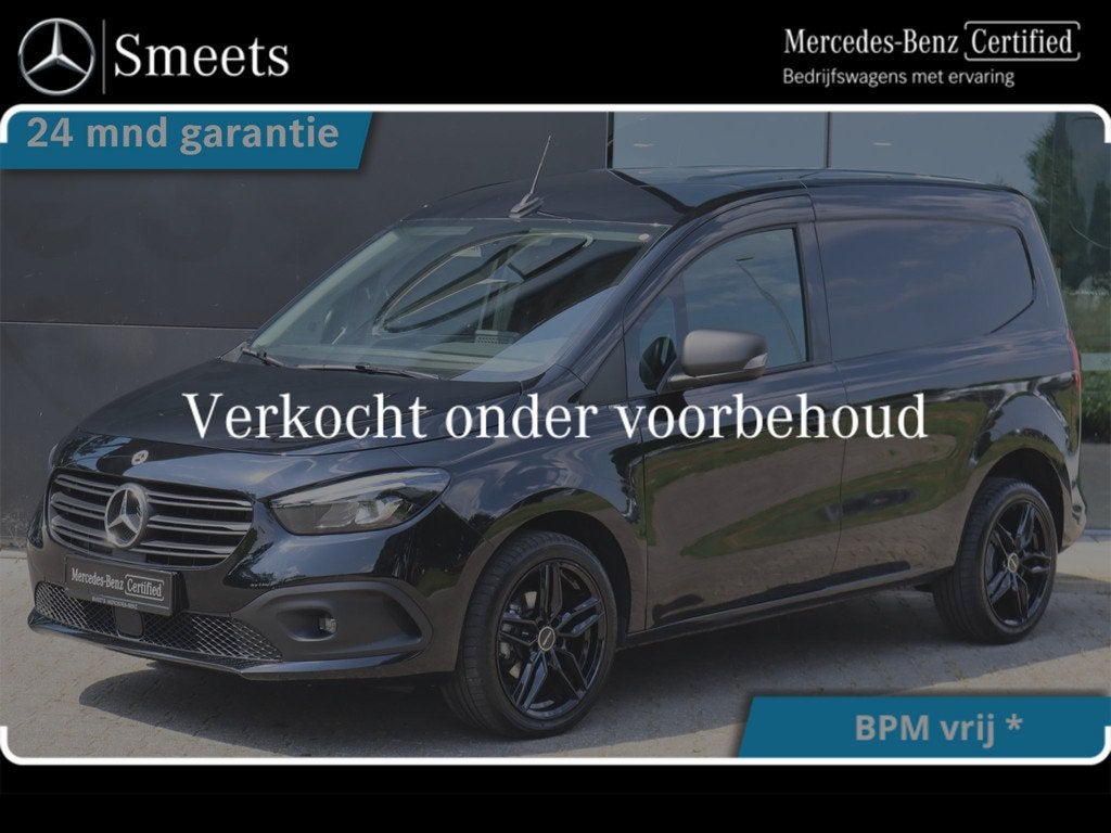 Mercedes-Benz Citan 108 CDI L1 "BLACK EDITION", Achat, Cruise Control, Euro 6, Entreprise