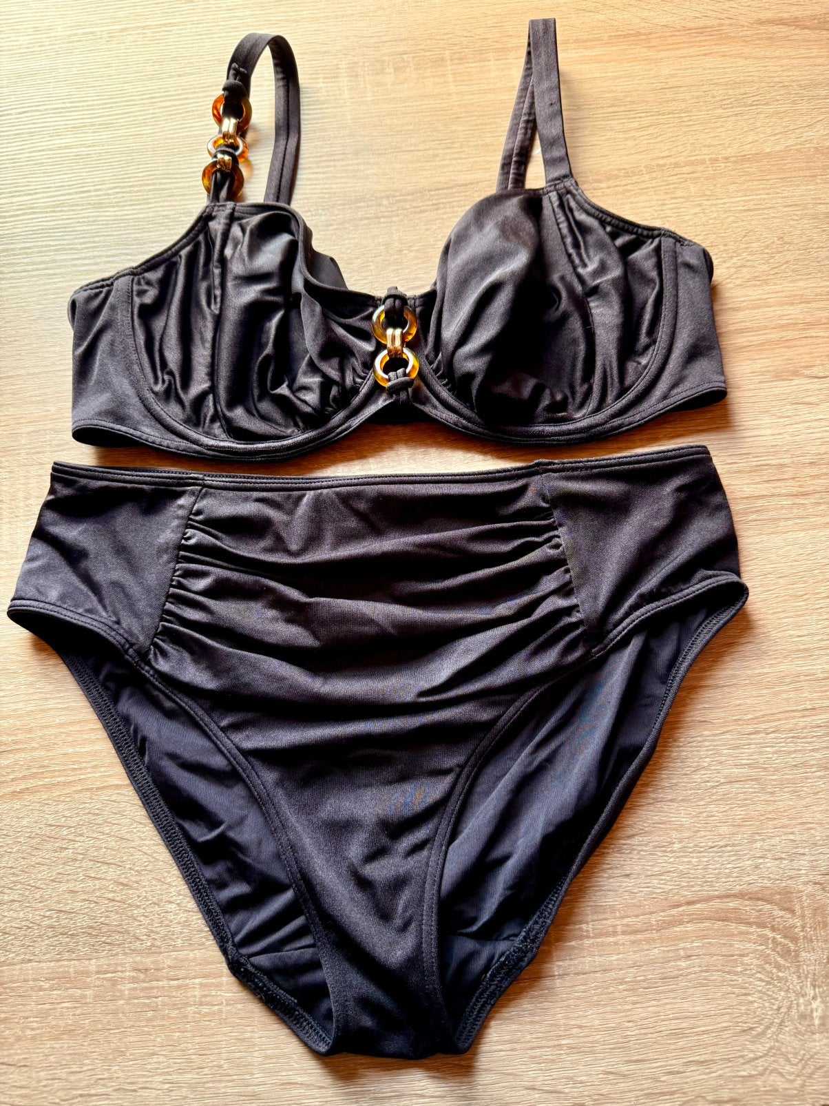 Set Prima Donna Swim bruin bikini maat EU 80D slip maat 40, Kleding | Dames, Badmode en Zwemkleding, Ophalen of Verzenden, Zo goed als nieuw