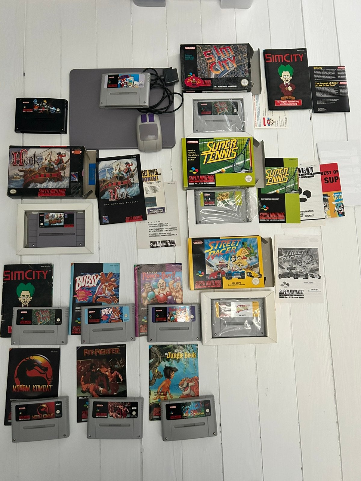 Grote snes super nintendo verzameling, Enlèvement ou Envoi