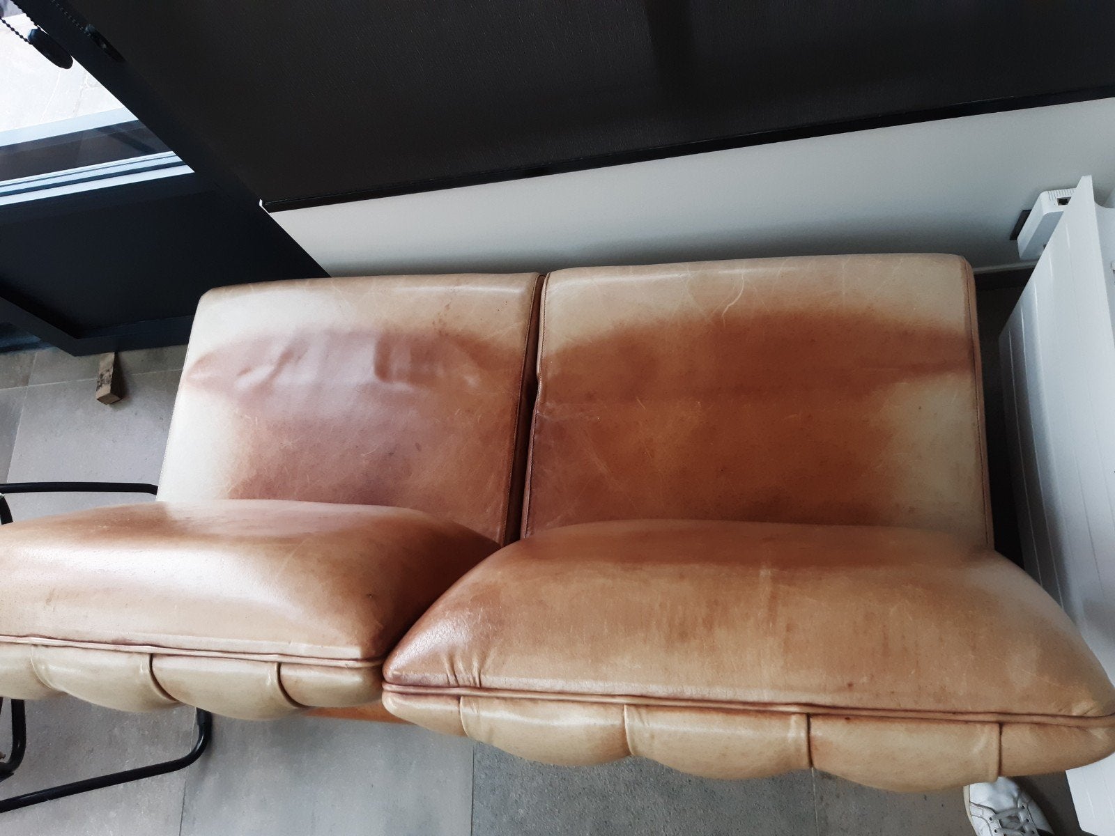 siège face à face, Maison & Meubles, Moins de 75 cm, Moins de 150 cm, Chesterfield, Enlèvement