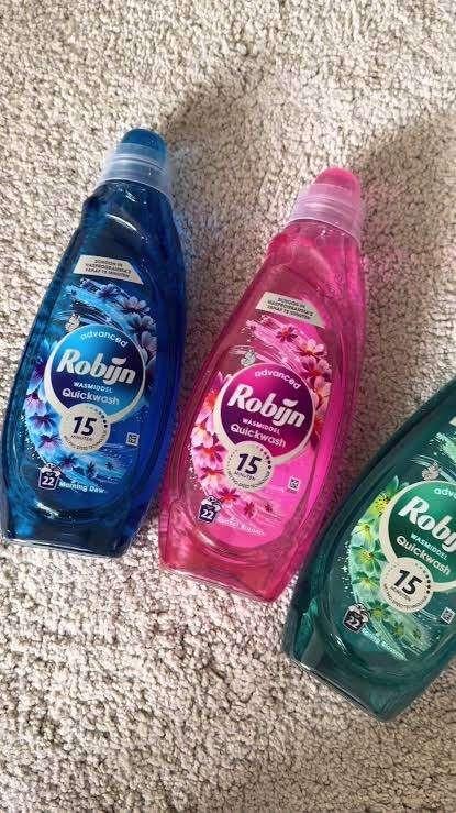 Détergent Ruby Quickwash, Envoi, Autres types