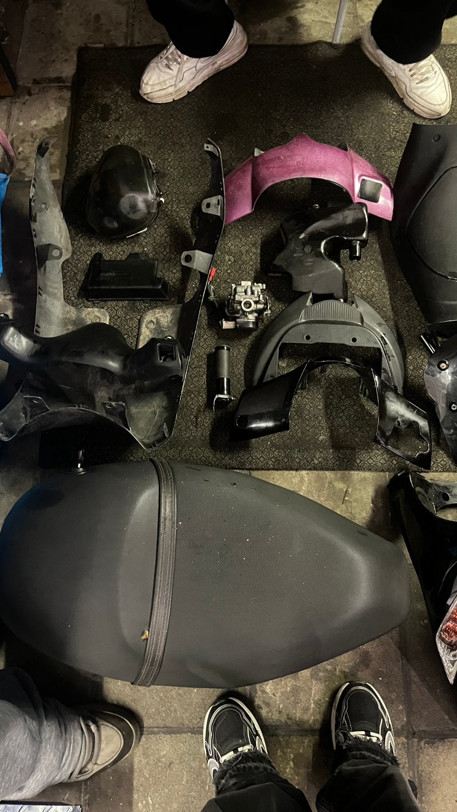 Piaggio zip kappen/onderdelen, Fietsen en Brommers, Ophalen, Gebruikt, Zip