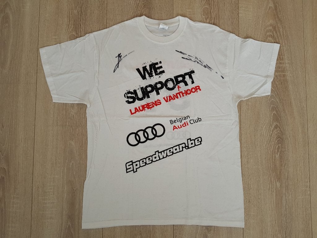 Maillot de supporter signé Laurens Vanthoor - AUDI CLUB TEAM, Enlèvement ou Envoi, Neuf, Maillot