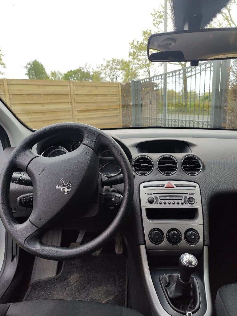Peugeot 308, Auto's, Stof, Zwart, 5 deurs, Particulier