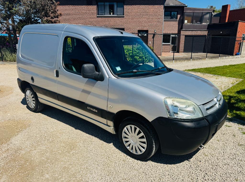 MOOIE CITROEN BERLINGO 1.9D LICHTE VRACHT GEKEURD, Voorwielaandrijving, 4 deurs, Stof, Elektrische ramen