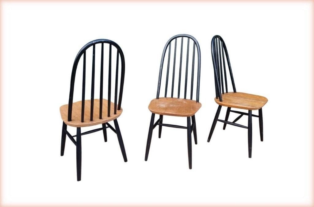 Vintage spijlenstoel - Scandinavisch designklassieker, Ophalen