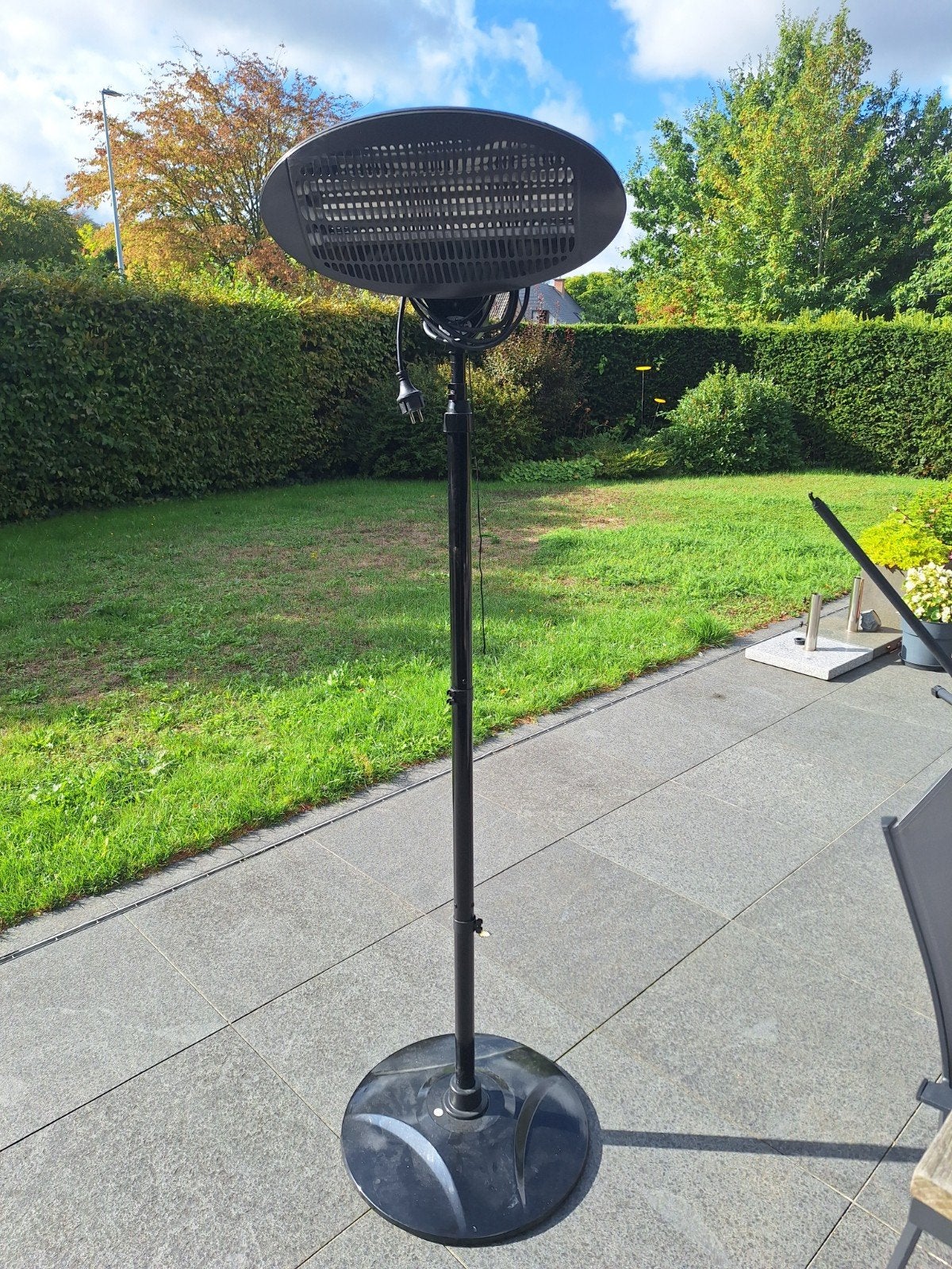 Réchauffeur de terrasse, Électrique, Sol, Comme neuf, Enlèvement