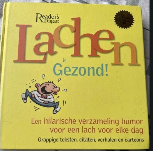Lachen Is Gezond, Reader's Digest, Livres, Humour, Enlèvement ou Envoi, Comme neuf, Cartoons ou Dessins humoristiques