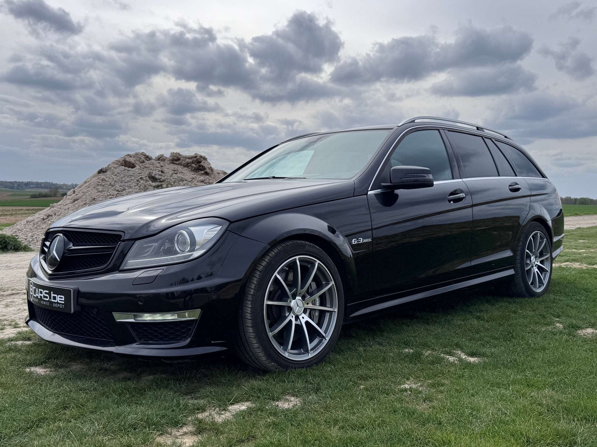 Mercedes-Benz C-Klasse 63 AMG C 63 AMG SPEEDSHIFT LICHTEVRAC, Auto's, Euro 5, Achterwielaandrijving, Gebruikt, Zwart
