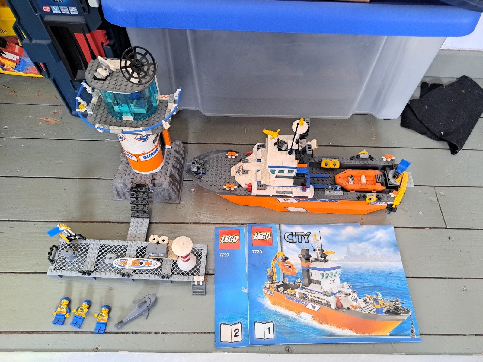 lego city coast guard 7739, Ophalen of Verzenden, Lego, City