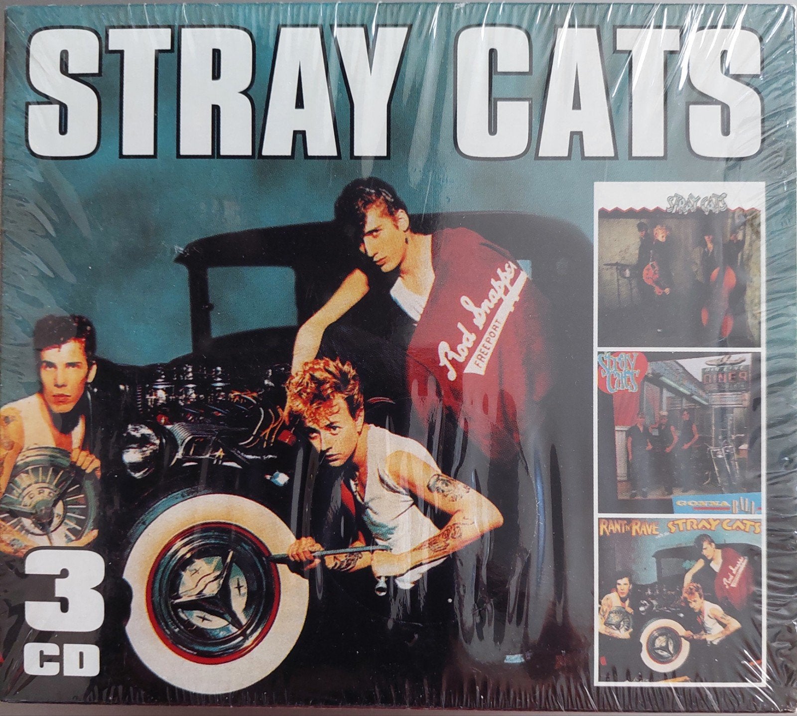 Stray Cats 3 cd's, Boxset, Ophalen of Verzenden, Zo goed als nieuw, Rock-'n-roll