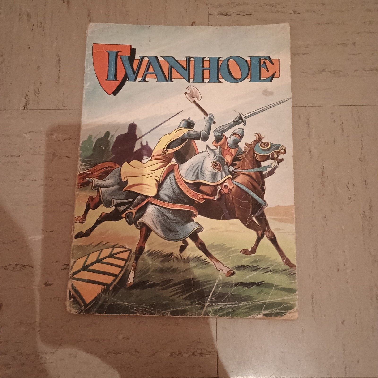 Oude strip Ivanhoe., Boeken, Ophalen