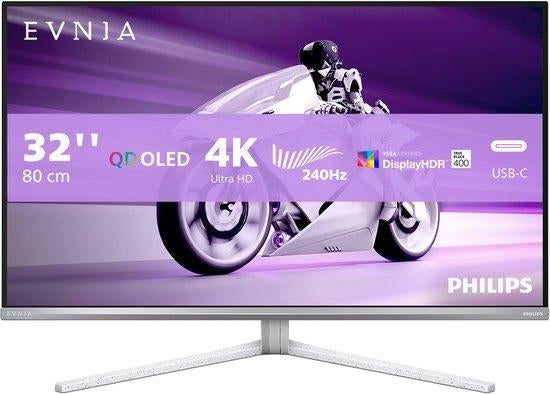 Philips 32M2N8900 - Moniteur de jeu QD-OLED 4K - 240 Hz Ambi, Gaming, Autres types, Philips, Enlèvement ou Envoi