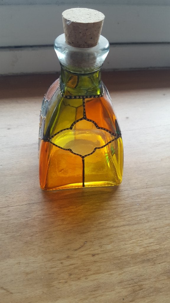 Belle petite bouteille en verre, Enlèvement ou Envoi