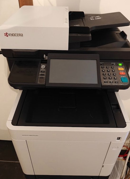 Kyocera ECOSYS M6235cidn Kleuren Multifunctional, Computers en Software, Printers, Ophalen, Gebruikt, All-in-one, Kyocera