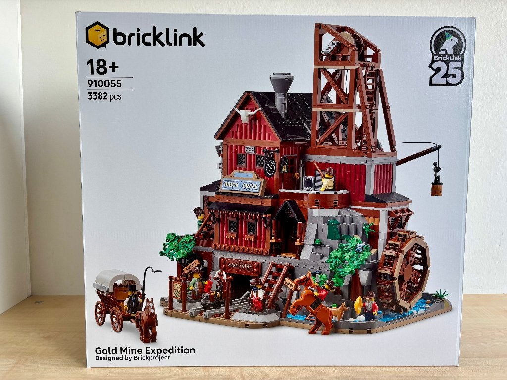 Lego Bricklink 910055 Gold Mine Expedition Nieuw!, Overige thema's, Nieuw, Ophalen of Verzenden, Complete set