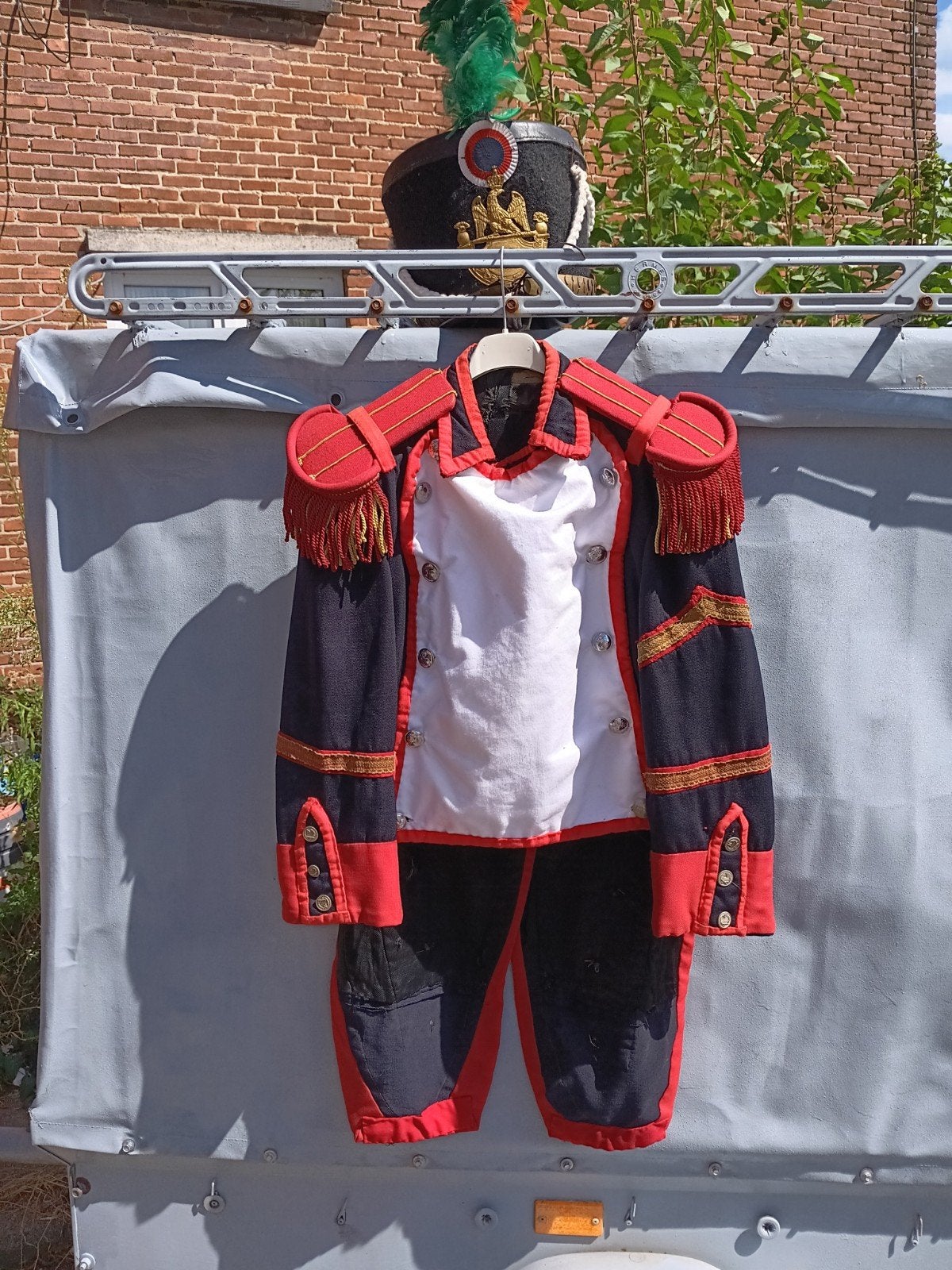Napoleon-uniform maat s, Ophalen, Gedragen, Maat 48/50 (M), Kleding