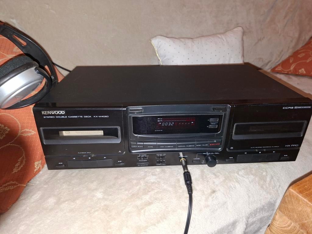 Kenwood kx w4060 cassettedeck te koop, Ophalen, Kenwood