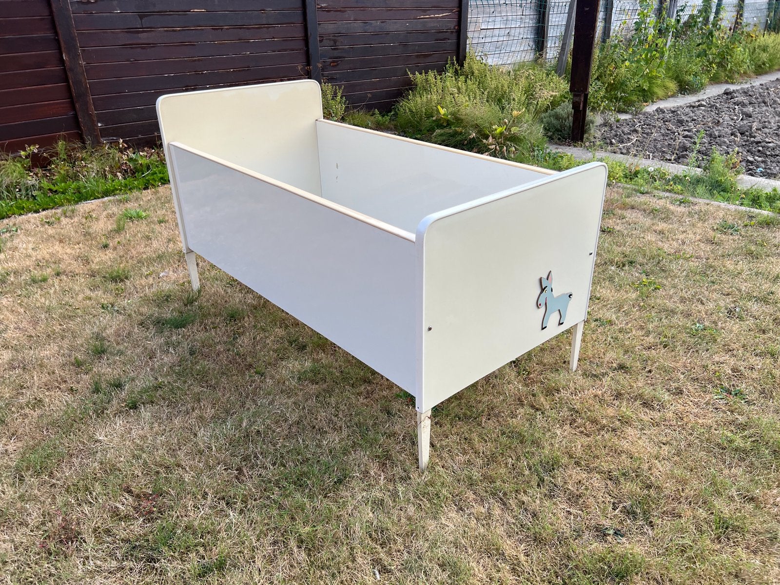 Vintage kinder bed, Ophalen of Verzenden, Zo goed als nieuw